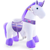 PonyCycle Riding Horse for Kids 4 to 8 years - Purple Unicorn