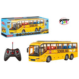 Power Joy Remote Control School Bus With Lights 1:16