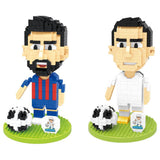 Power Joy Goal Goal Soccer Player Building Blocks Set