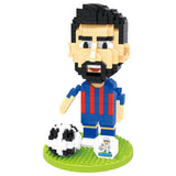 Power Joy Goal Goal Soccer Player Building Blocks Set