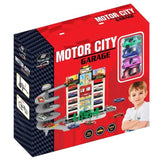 Power Joy Vroom Vroom Motor City Garage with 4 Cars
