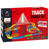 Power Joy Vroom Magic Track Bridge Set Battery Operated