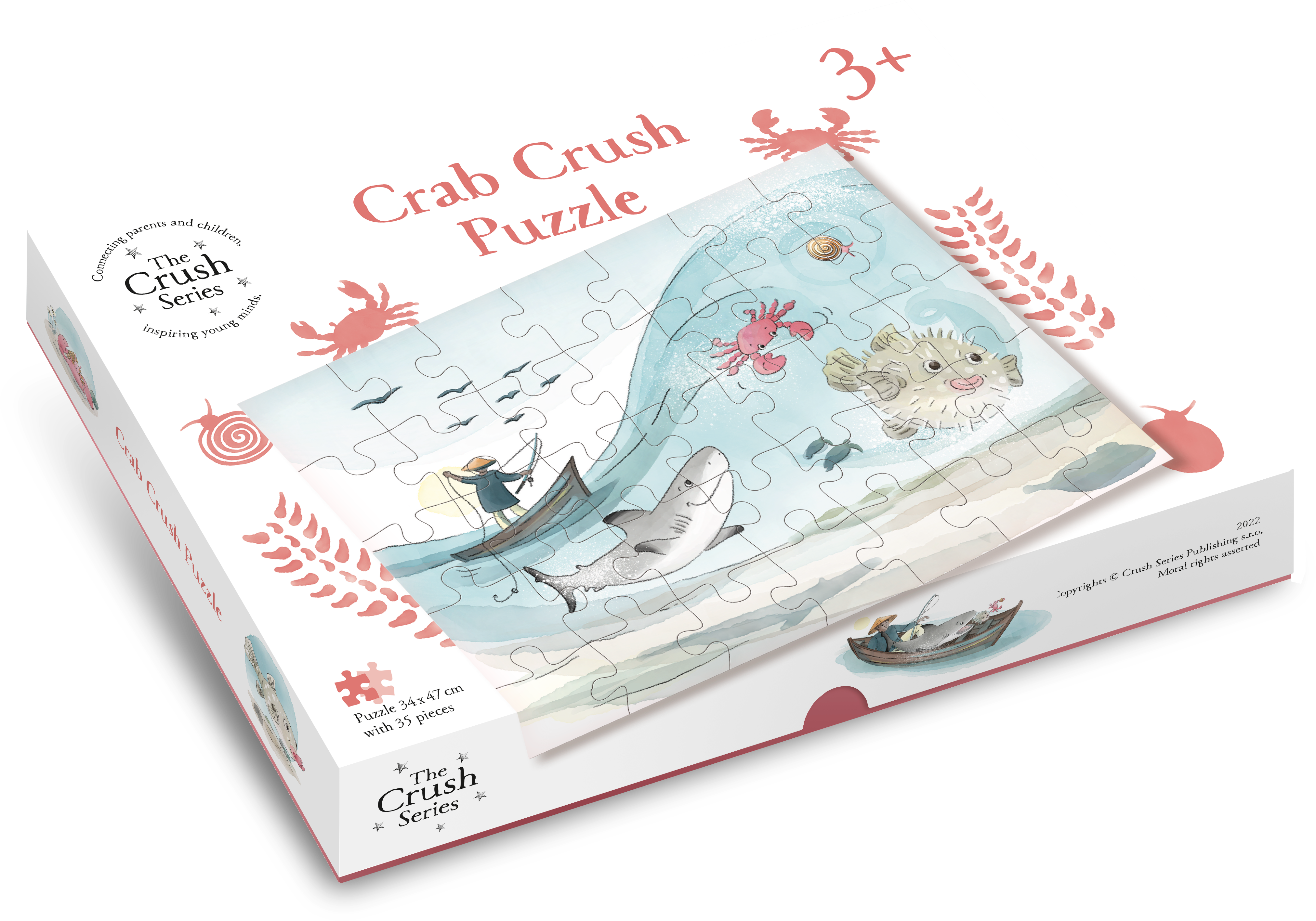 The Crush Series Crab Crush Puzzle - Laadlee