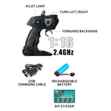 Stem 1:16 2.4G Lighting Urban Remote Control Mini Van 1Pc (Color May Vary)