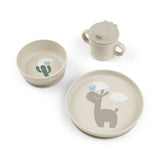Done By Deer Foodie Dinner Set Lalee - Sand