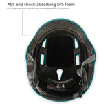 Qplay Manbo Protective Safety Kids Helmet - Sky Blue