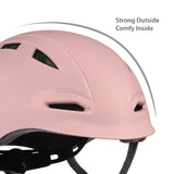 Qplay Manbo Protective Safety Kids Helmet - Coral Pink