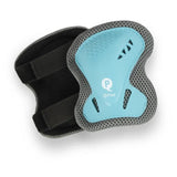 Qplay Kids Sports Safety Gear Set – Elbow, Knee & Wrist Guards - Blue