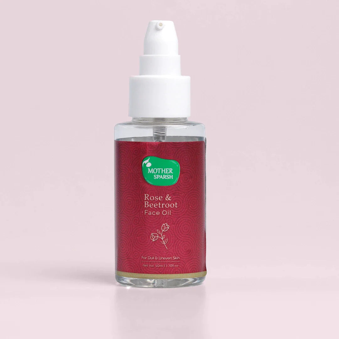 Mother Sparsh Rose & Beetroot Face Oil - 50ml - Laadlee