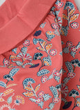 Jelliene Baby Floral Pants - Coral