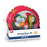 Junca Musical Drum Kit - Red