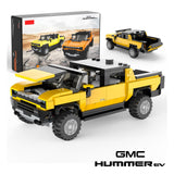 Rastar Bricks Hummer EV Yellow - 431pcs
