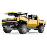 Rastar Bricks Hummer EV Yellow - 431pcs