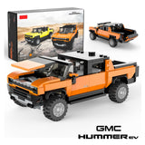 Rastar Bricks Hummer EV Orange - 431pcs