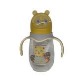 Stem Glass Feeding Bottle with Handle - 300ml (Color May Vary)