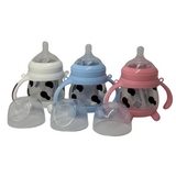 Stem Baby Feeding Bottle with Handle - 180ml (Color May Vary)