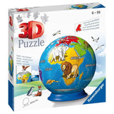 Ravensburger Children’s Globe 3D Puzzle Ball - 72pcs