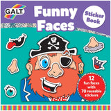 Galt Toys Funny Faces Sticker Book