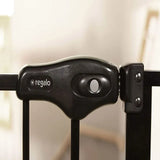 Regalo Easy Step Extra Wide Black Safety Gate