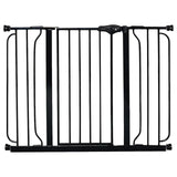 Regalo Easy Step Extra Wide Black Safety Gate