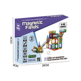 Magnetic Fields Light-up Magnetic Piece Plumbing Set - 76Pcs