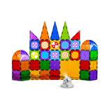 Magnetic Fields Lights Magnetic Piece Castle Set 58Pcs- Standard Edition
