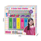 S&Li Swirl Up 5 Hair Chalk Color Set Paraben Free