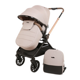 Kidilo Stroller With Bag & Foot Cover - Khaki