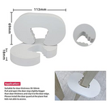 Stem Safety Door Stopper - 2pcs