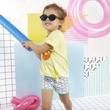 Ki ET LA Anti UV Screech Baby Shorts - Zigzag - Laadlee