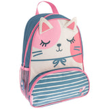Stephen Joseph Cat Sidekick Backpack 14Inch