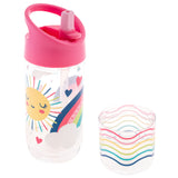 Stephen Joseph Rainbow Sip and Snack Bottle 350ml