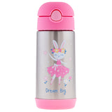 Stephen Joseph Bunny Double Wall Insulated Stainless Steel Bottle 350ml