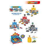 Stem Distributor Cap Auto Repair Shop Vehicle Playset 1Pc (Color May Vary)