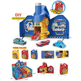 Stem Engine Oil Auto Repair Shop Vehicle Playset 1Pc (Color May Vary)