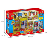 Stem Mini Racers Garage With 5 Cars And Playset