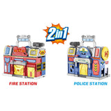 Stem Parking Lot (2 In 1 Fire + Police Responding. Handbag)