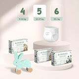 Bloomies Organic Bamboo Baby Pants for Size 5 (12-17 kg) - 40pcs