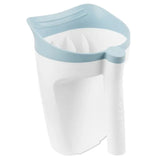 Skip Hop Baby Bath Rinse Cup Wave Tear Free Waterfall Rinser - White