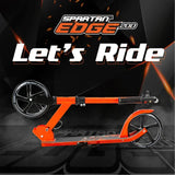 Spartan Edge 200mm Folding Scooters - Orange