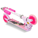 Spartan Barbie 2-Wheel Scooter With Led Light - Pink