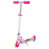 Spartan Barbie 2-Wheel Scooter With Led Light - Pink