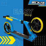Spartan Blaze 200mm Scooter - Blue