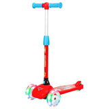 Spartan Disney Cars Scooter 3-Wheel Light Up Scooter - Red