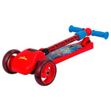 Spartan Disney Spiderman 3-Wheel Light Up Scooter - Red
