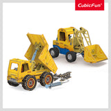 National Geographic Steer Loader And Dump Truck