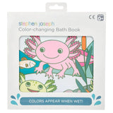 Stephen Joseph Color Changing Bath Book - Axolotl