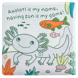 Stephen Joseph Color Changing Bath Book - Axolotl