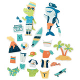Stephen Joseph Dress- Up Bath Toy - Shark/Dino