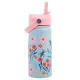 Stephen Joseph Bee Insulated Stainless Steel Water Bottle With Handle 397ml
